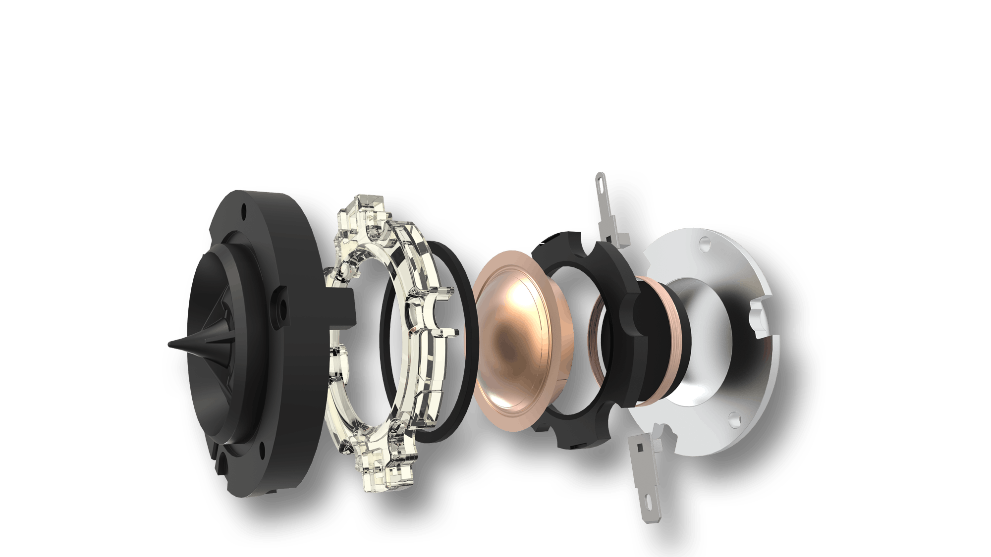 LTS Aluminum Tweeter Exploded View 2022